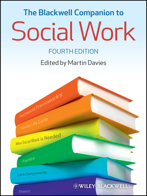 Title details for The Blackwell Companion to Social Work by Martin Davies - Available